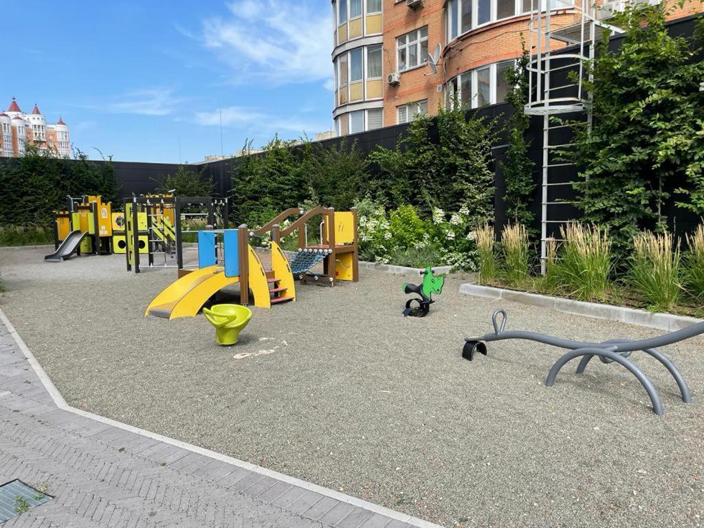 Luxury Apartments Smartplaza Obolon Metro Minskai كييف المظهر الخارجي الصورة