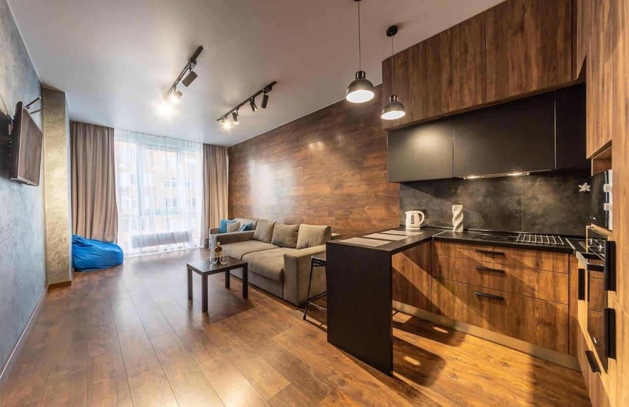 Luxury Apartments Smartplaza Obolon Metro Minskai كييف المظهر الخارجي الصورة